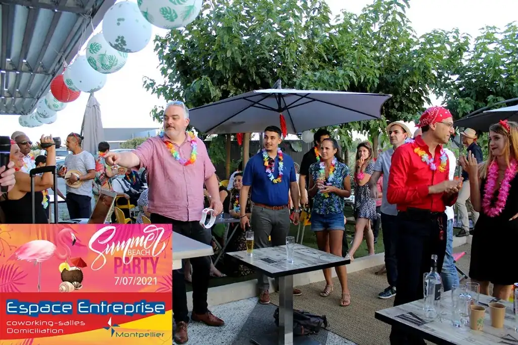 Summer Beach Club LR 2021 à Montpellier : networking