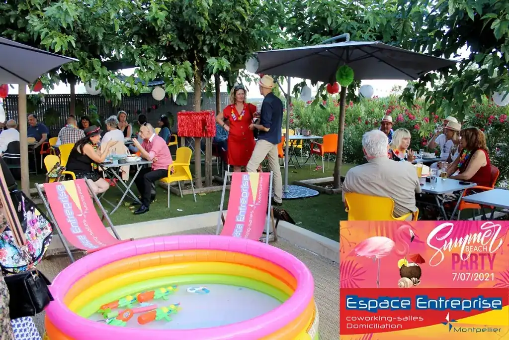 Summer Beach Club LR 2021 à Montpellier : plage