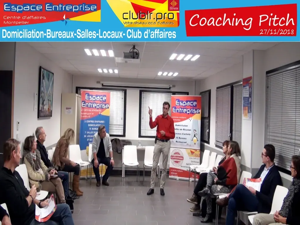 Coaching Pitch Club LR — novembre 2018 à Montpellier : pitch micro