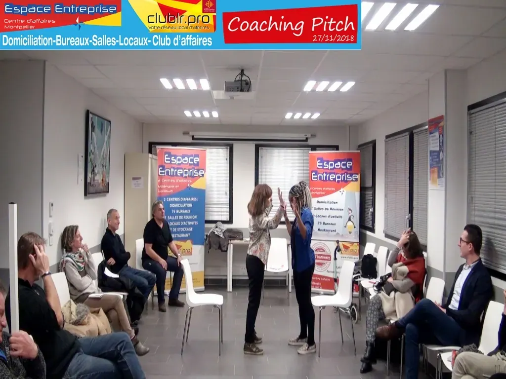 Coaching Pitch Club LR — novembre 2018 à Montpellier : pitch micro