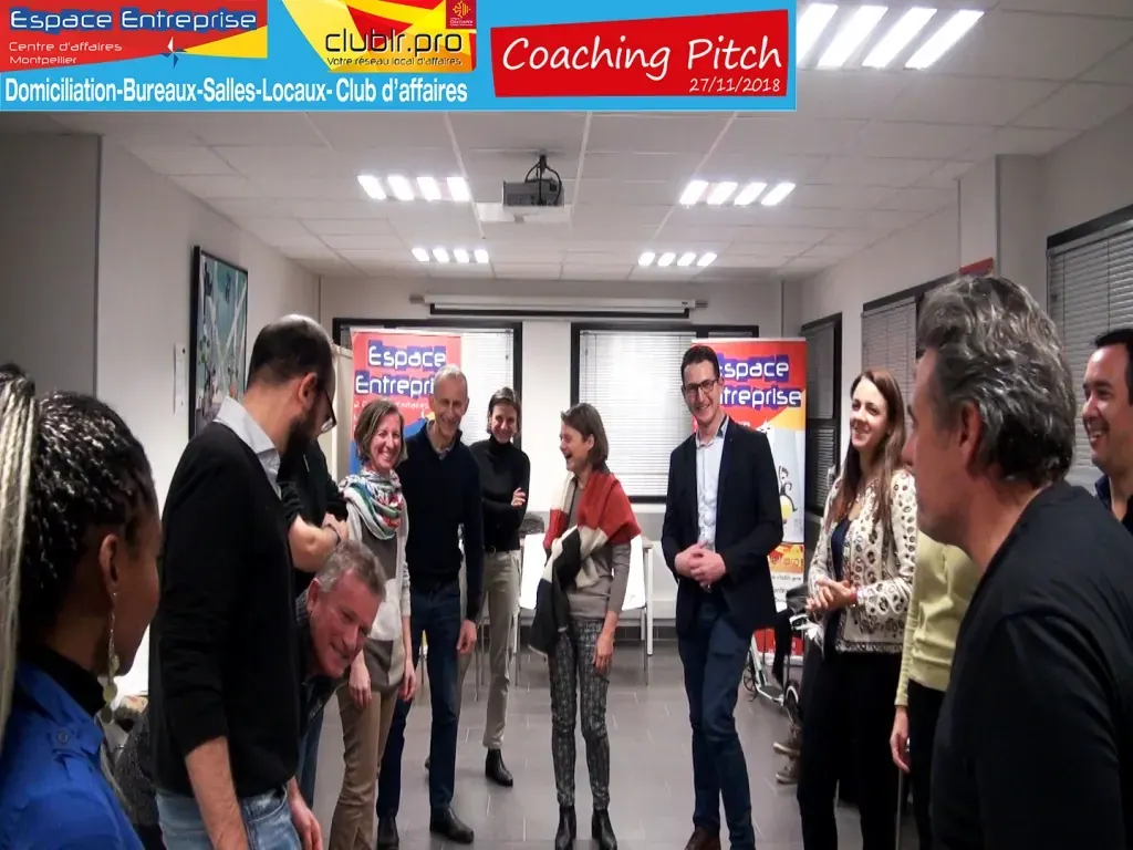 Coaching Pitch Club LR — novembre 2018 à Montpellier : salle
