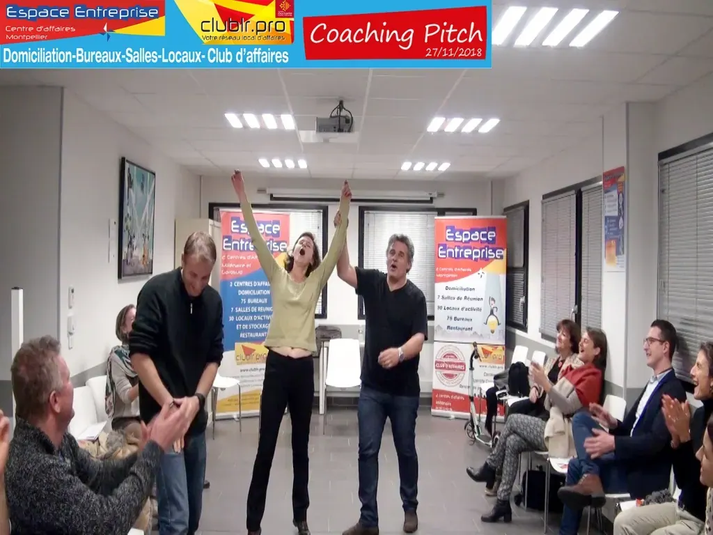 Coaching Pitch Club LR — novembre 2018 à Montpellier : pitch micro