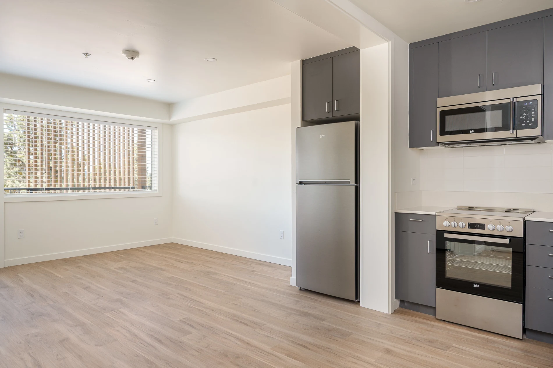 Kitchen with appliances 