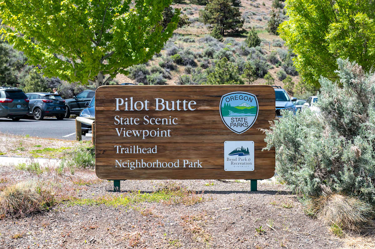 Sign for park