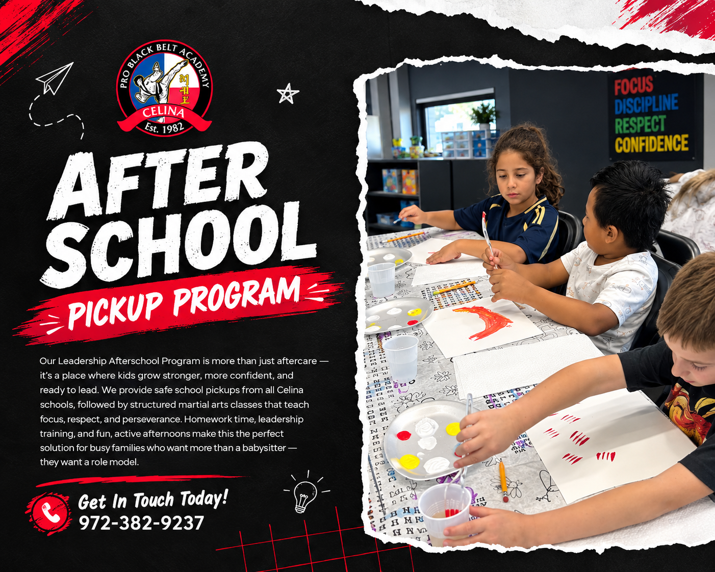 The after school hours, handled