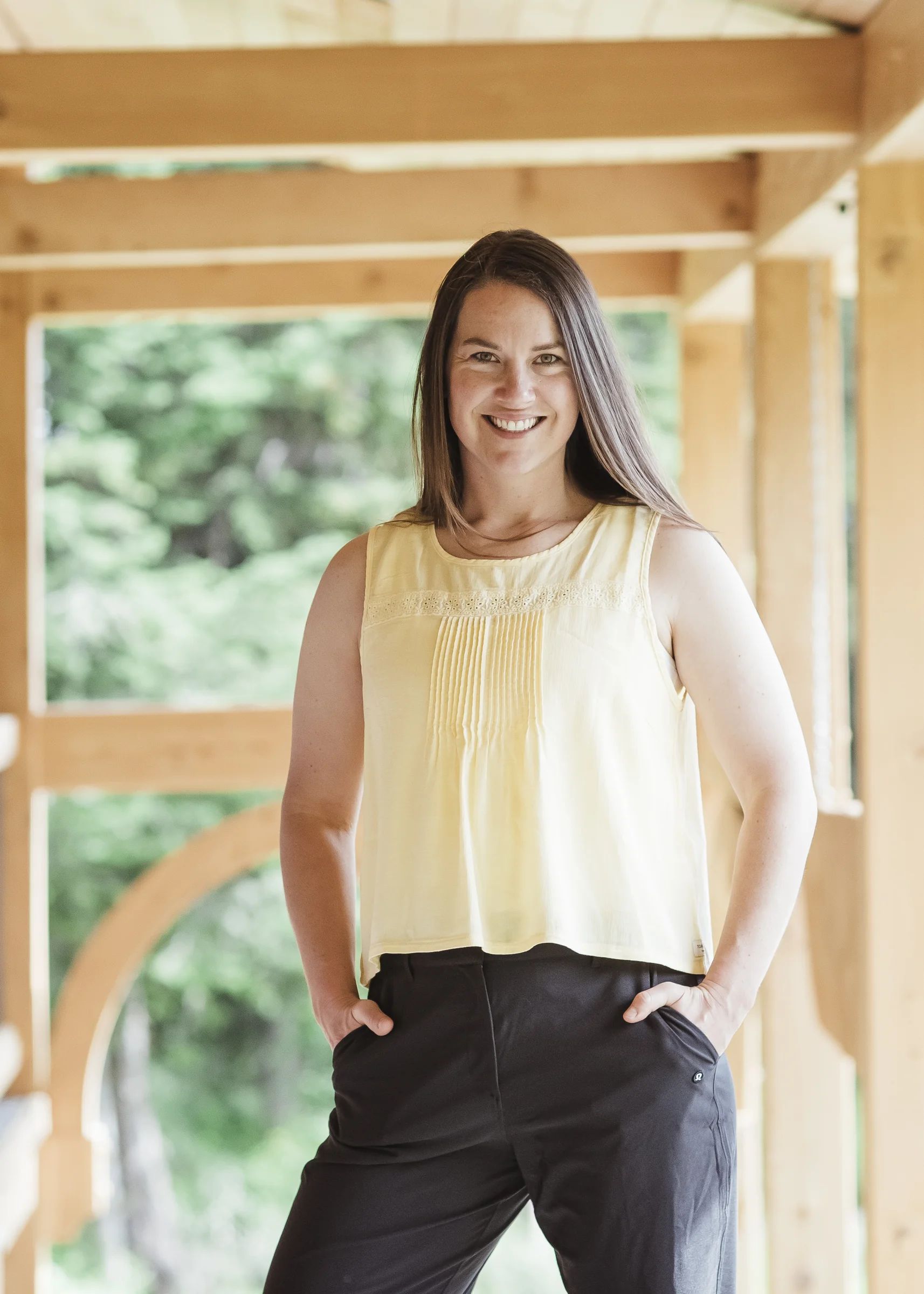 Meagan Noel, co-founder of Cadence Accounting, in Golden, BC