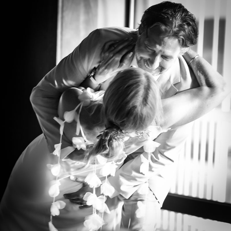Diane and Jean-Marc dancing at their wedding