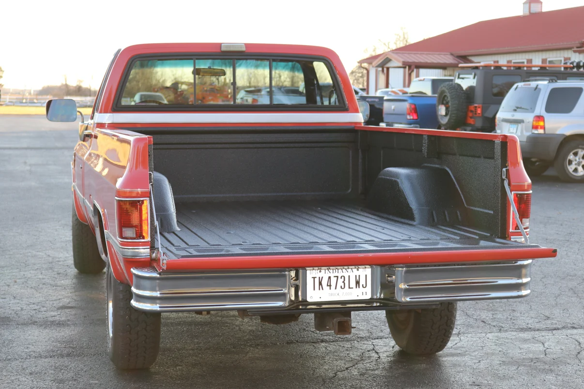 XO2 coated truck bed