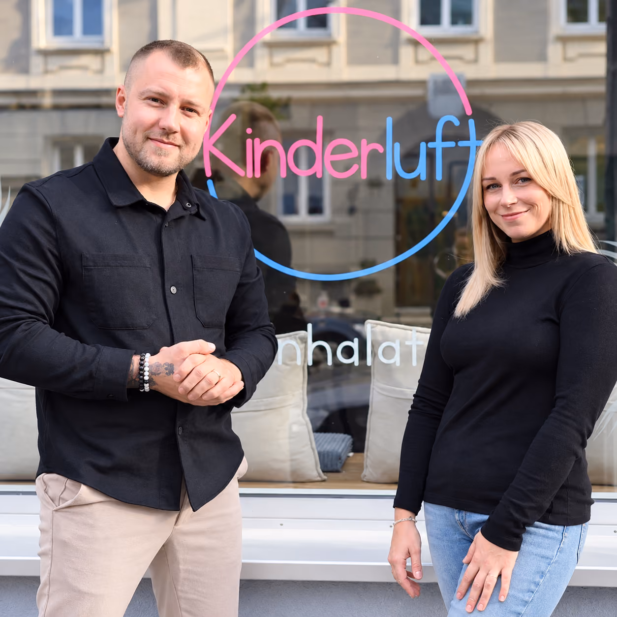 Daniel und Maggie, die Menschen hinter Kinderluft.