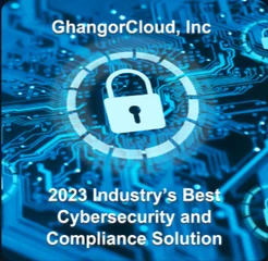 2023 Best Cybersecurity and Compliance Solution award badge