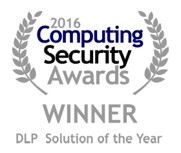 Computing Security Awards 2016 winner badge