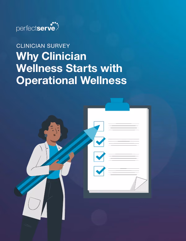 Why Clinician Wellness Starts with Operational Wellness
