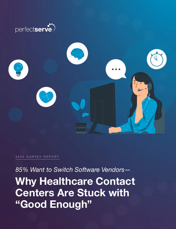Why Healthcare Contact Centers Are Stuck with "Good Enough"