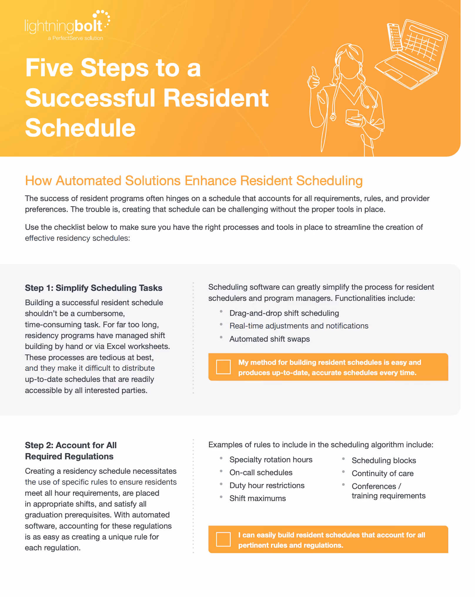 How to Build Medical Residency Schedules