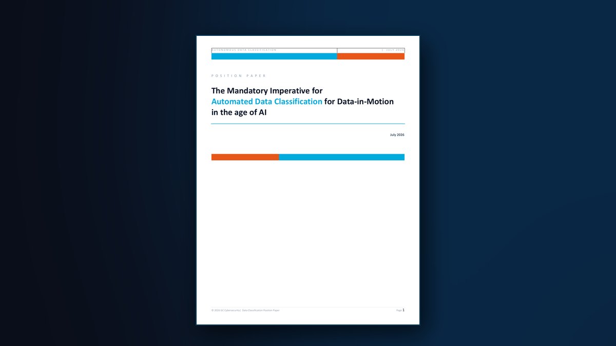 Cover of Automated Data Classification for Data in Motion — 2026 Position Paper