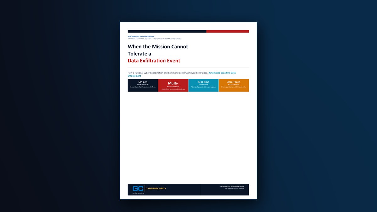Cover of Defense: Centralized Data Enforcement for a National Agency