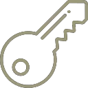 Turn Key Icon