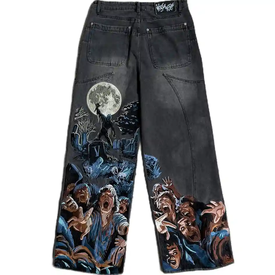 Vescartes Zombie Baggy Jeans