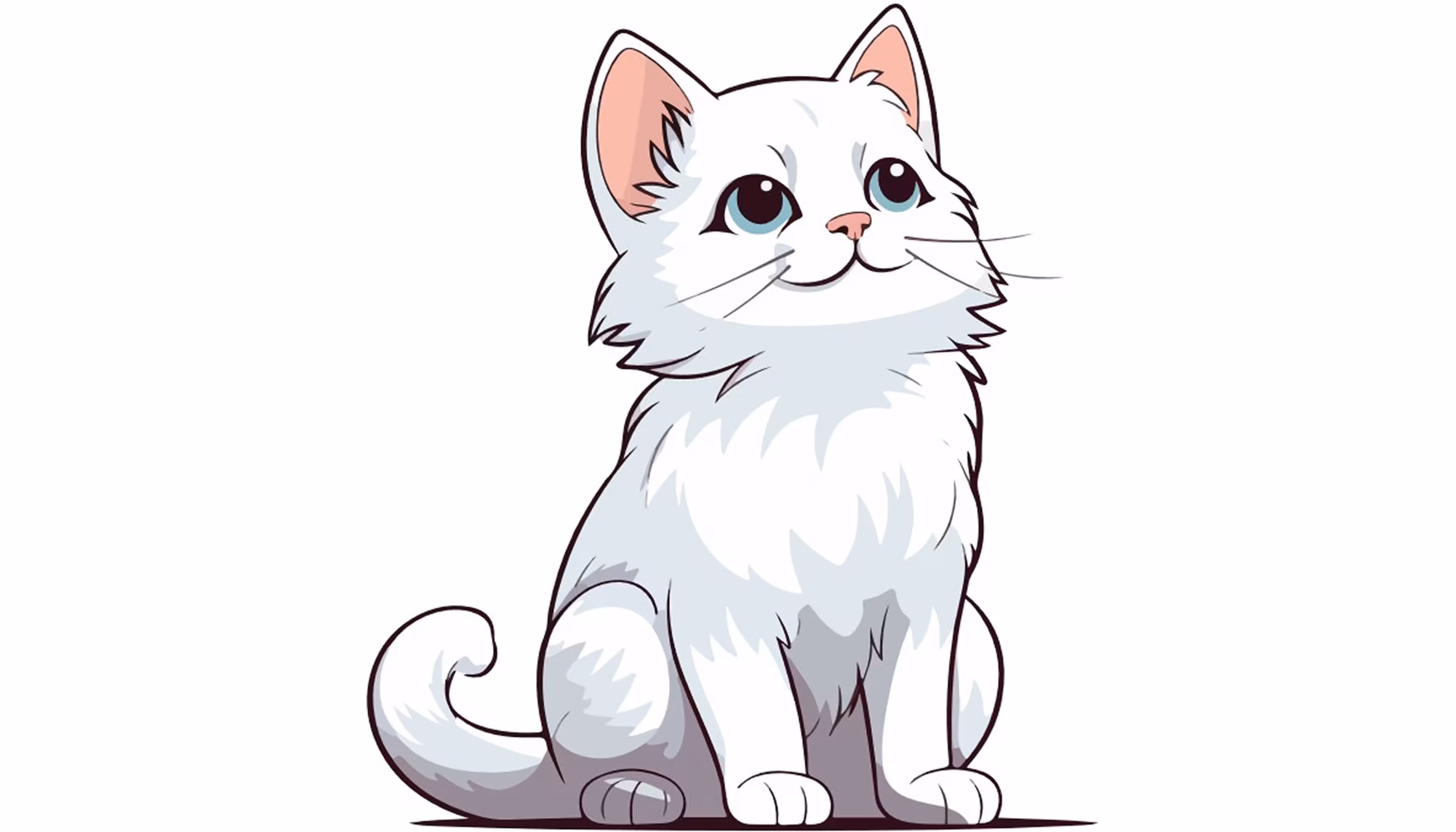 "A cat illustrating the question Qu’est-ce que c’est ?"