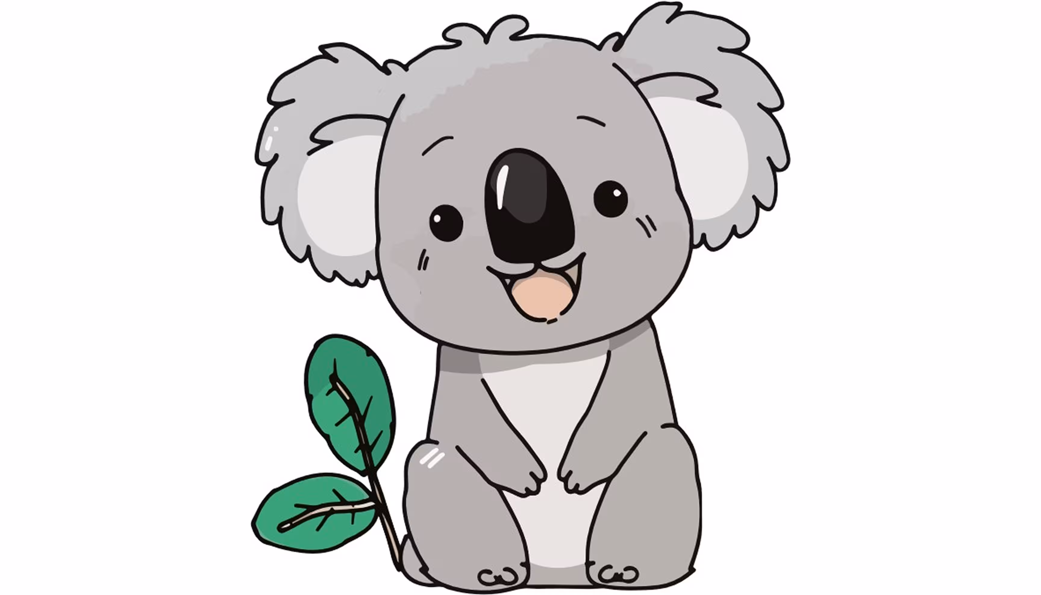 A koala illustrating the question Qu’est-ce que c’est ?