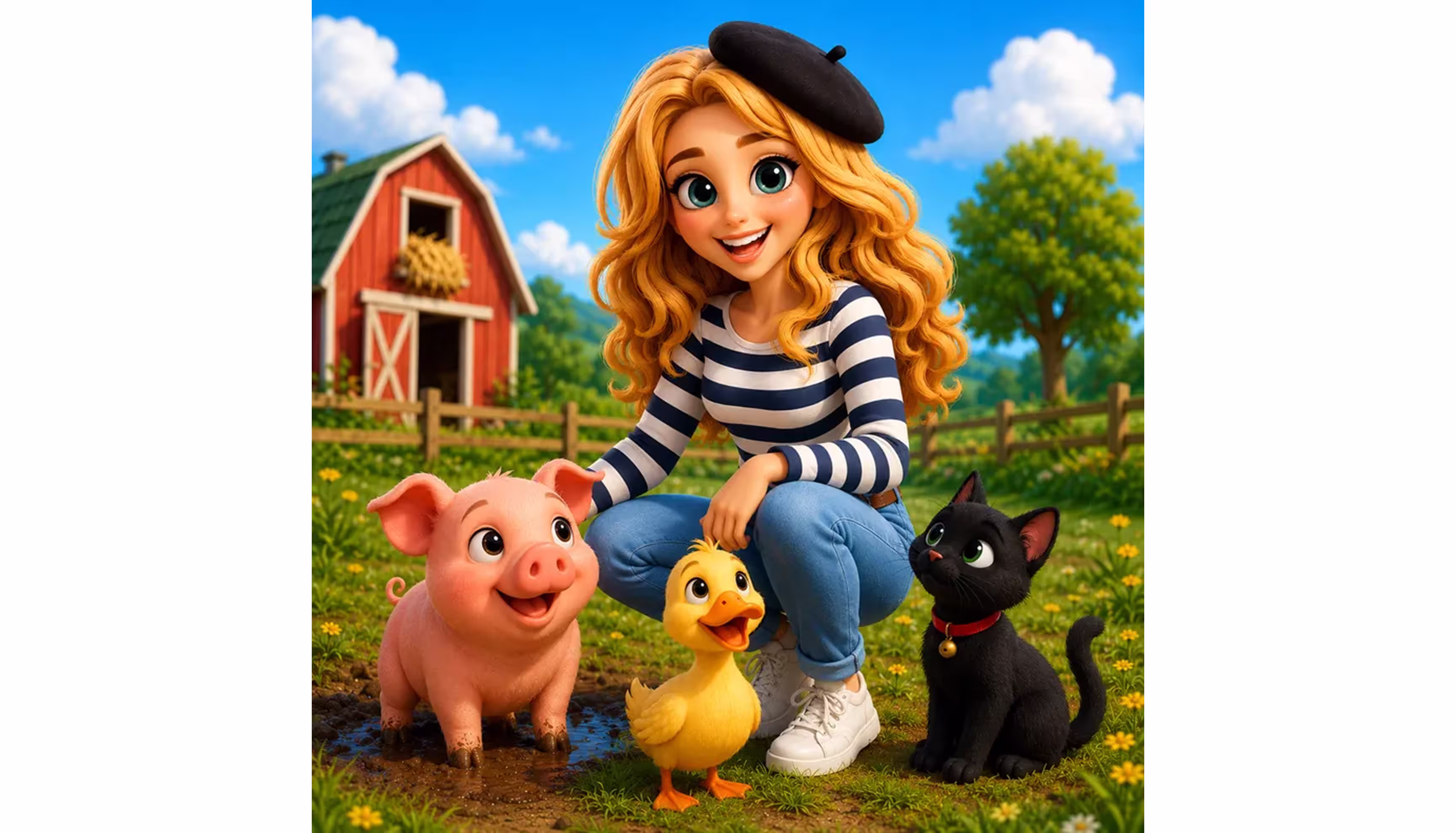 #1 Welcome to the Farm! Learn Chat, Canard & Cochon