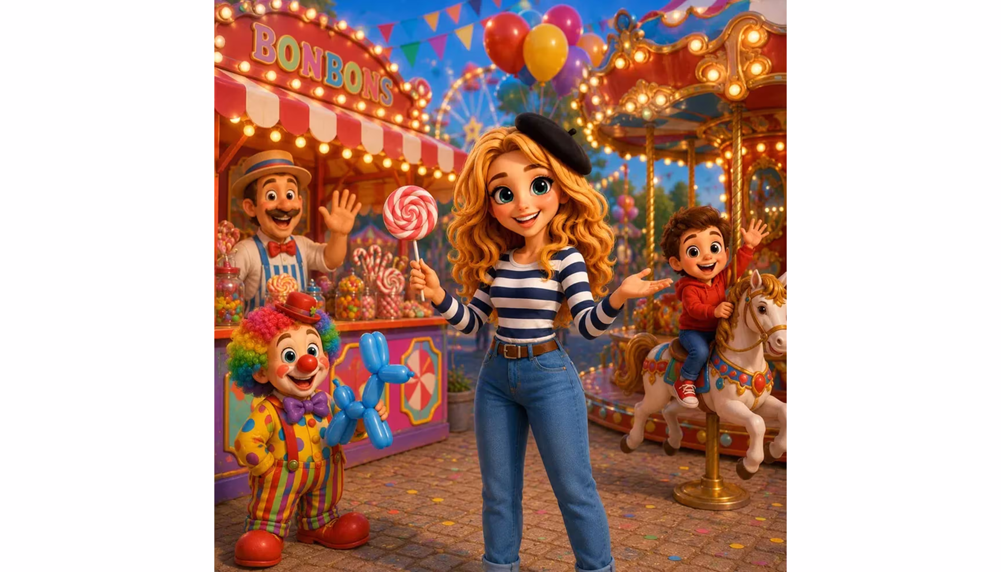  #6 Carnival Adventure! Learn Sucette, Ballon & Manège