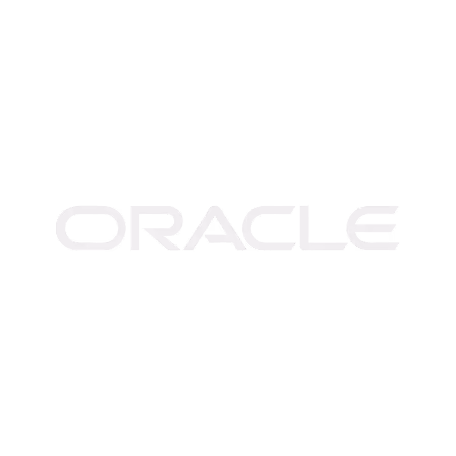 Oracle logo.
