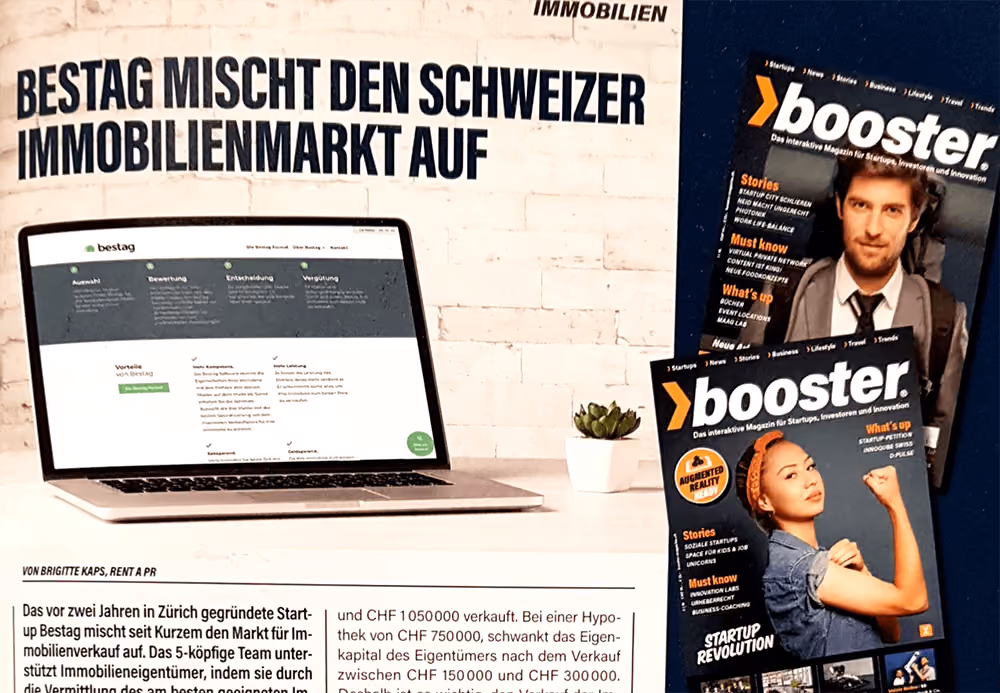 Booster Mag: Bestag mischt den Schweizer Immobilienmarkt auf