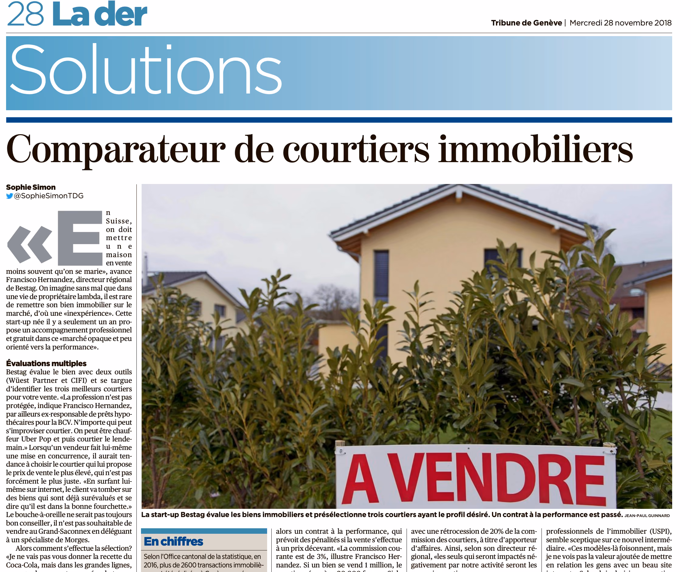 Comparateur de courtiers immobiliers