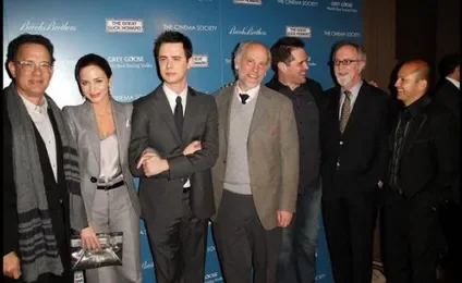 Marvin V. Acuna with Tom Hanks, Emily Blunt and John Malkovich