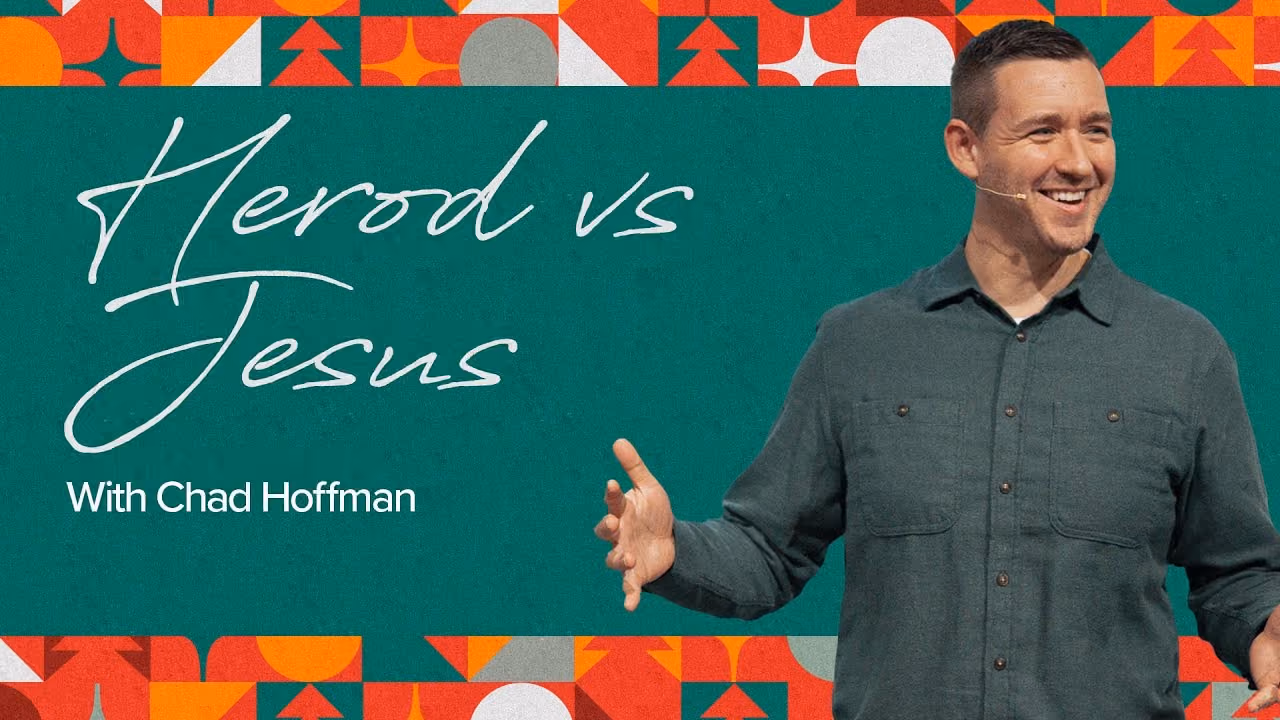 Heart Warming sermon title card with Chad Hoffman at Northshore Church.