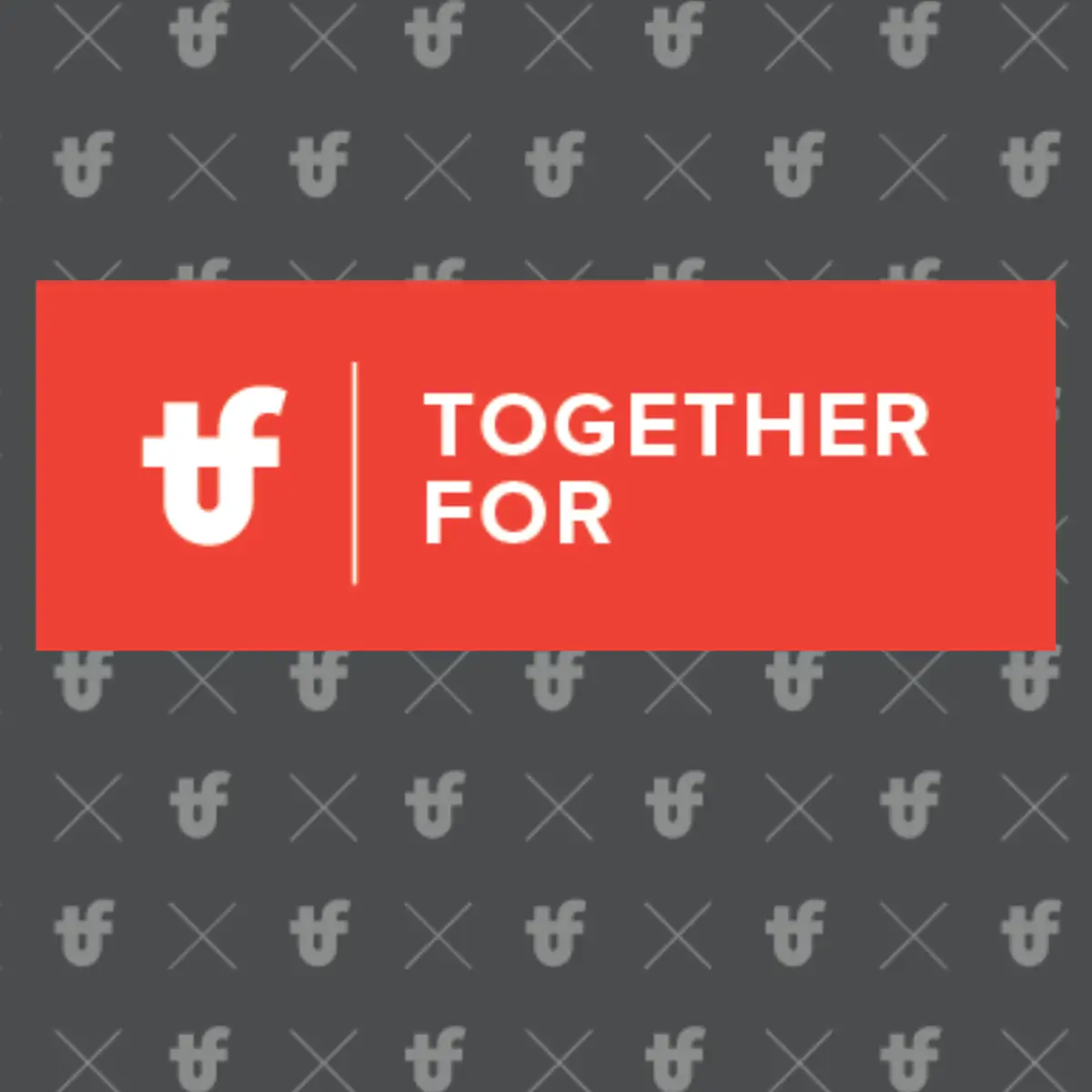 Together For Fund graphic supporting Northshore families in need.