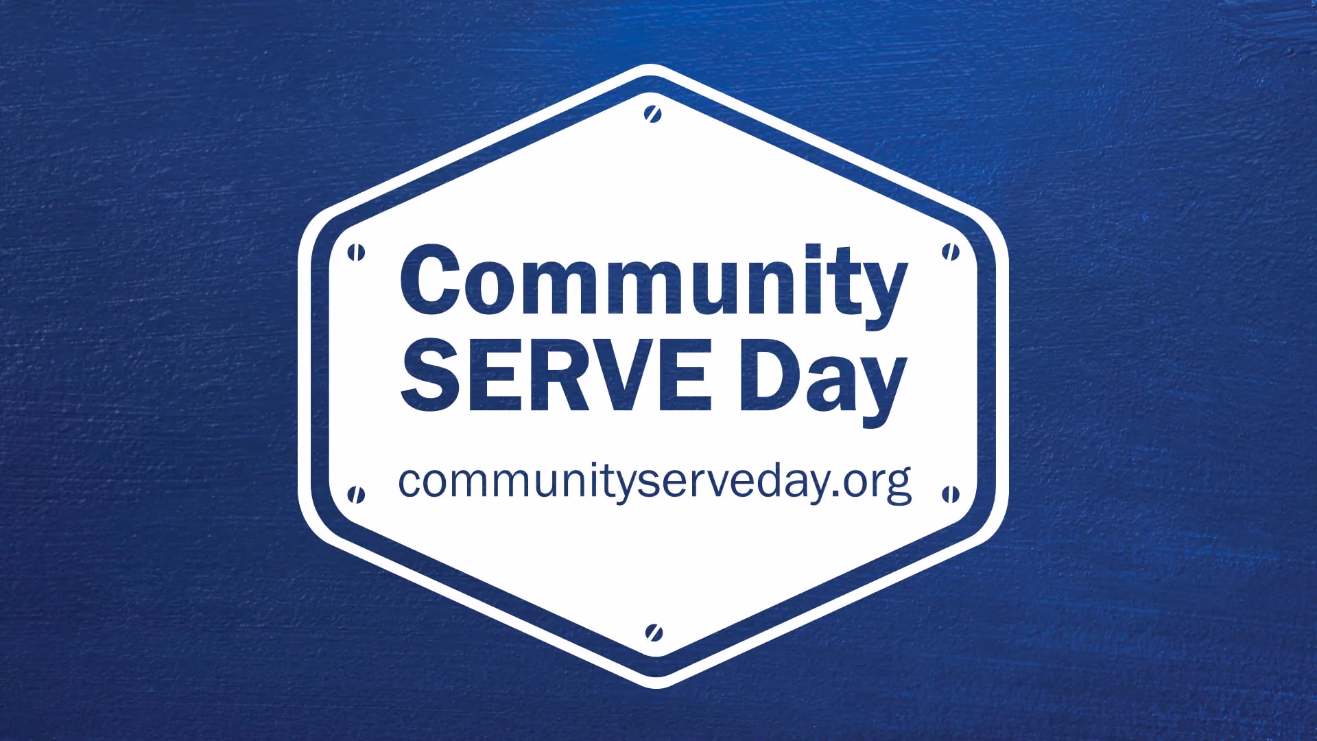 Community Serve Day logo for Northshore Church's volunteer event.