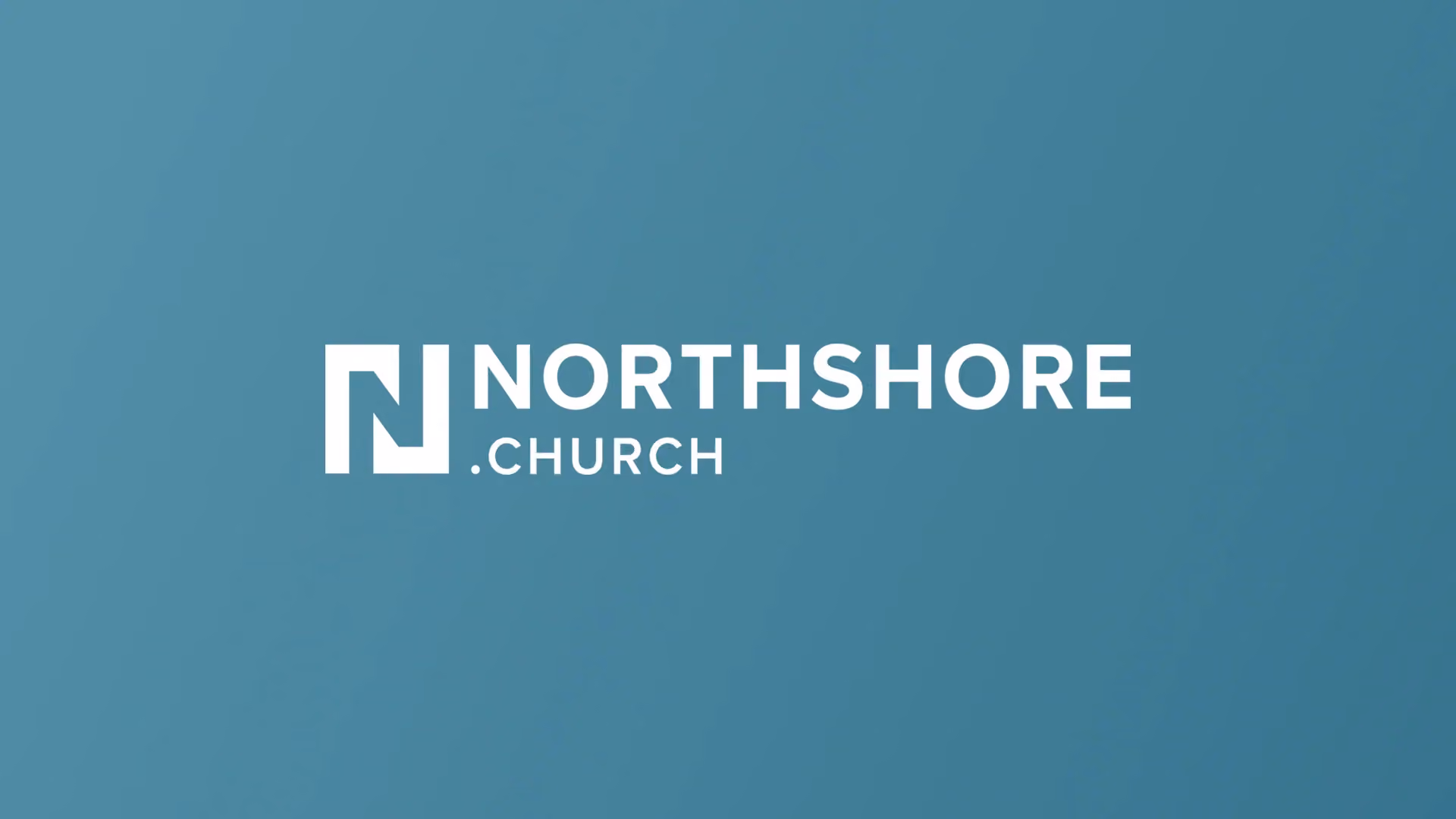 Northshore Church logo on teal background.