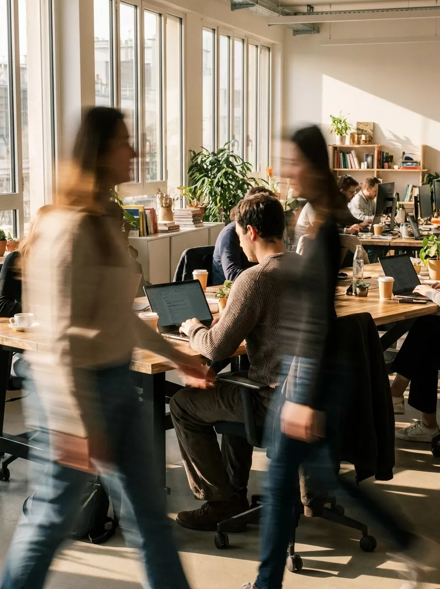 Vie de bureau chez Bricks Agency