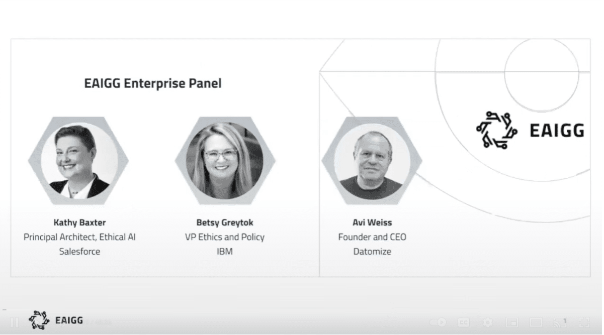 Ethical AI Governance Group Enterprise Panel