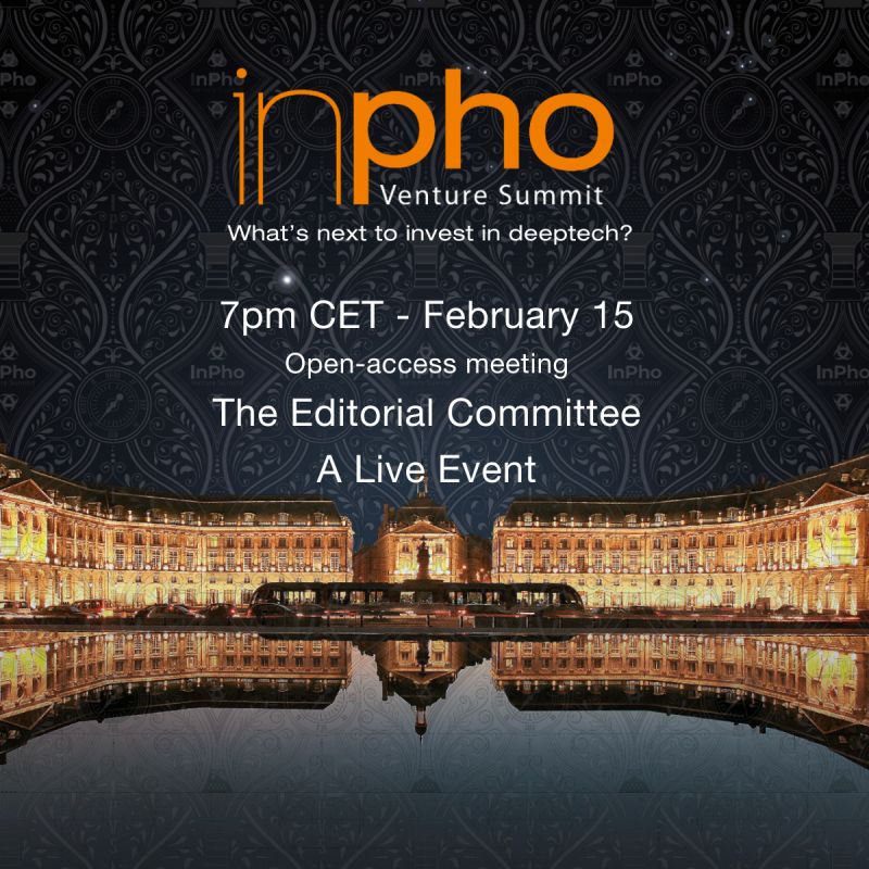 BGV GP Eric Benhamou to speak at INPHO – Editorial Committee Live Session