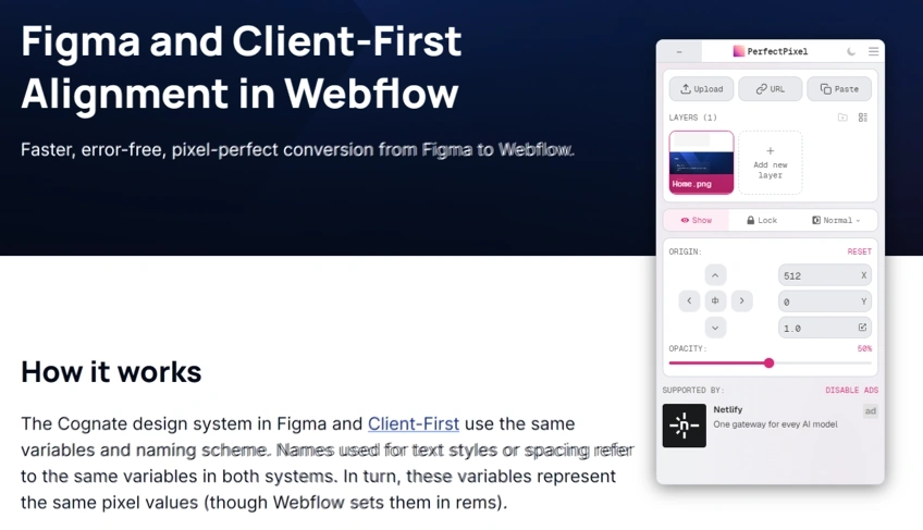 A showcase of pixel-perfect development with Cognate