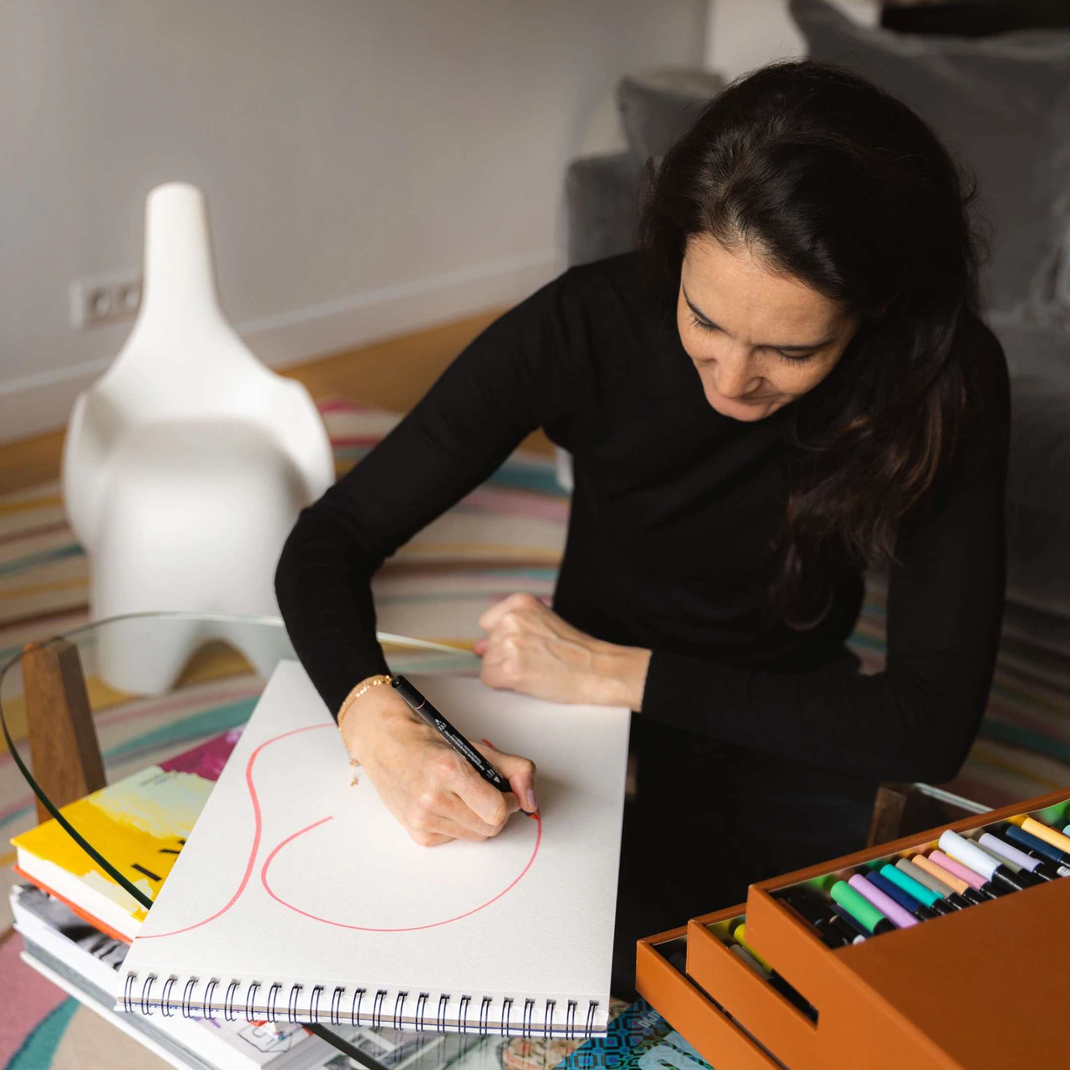 Atelier Bérangère Guénant — visuel du site, page atelier