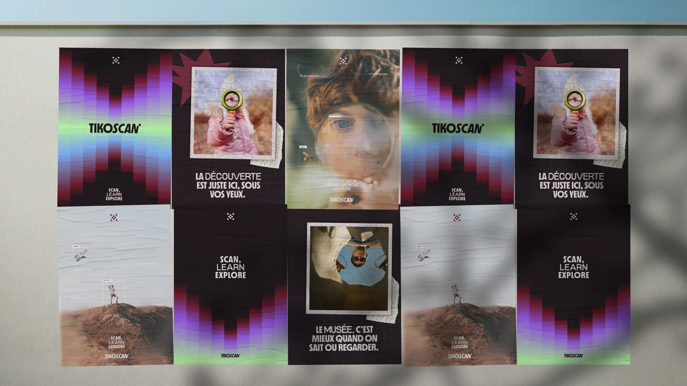 TikoScan — visuel de l'application mobile