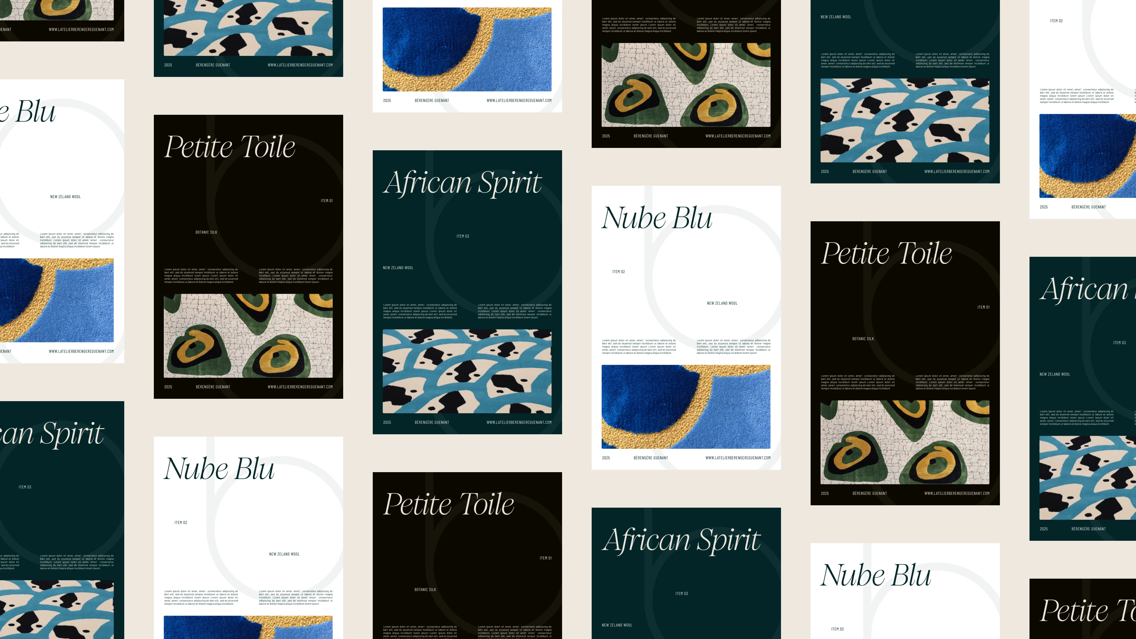 Atelier Bérangère Guénant — affiches de l'identité
