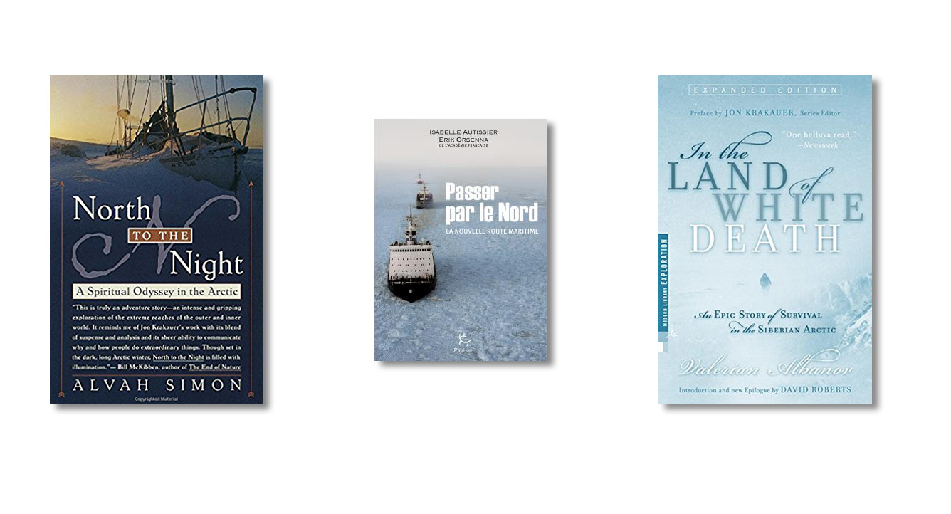 Sélection de livres d'aventure sur la conquête des Pôles.