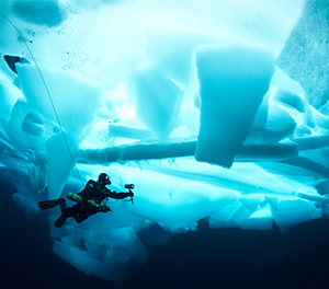 Plongée glaciale sous la banquise avec Under The Pole