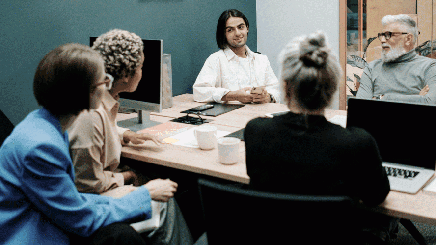 Dentist making the most of a quiet clinical day to boost productivity