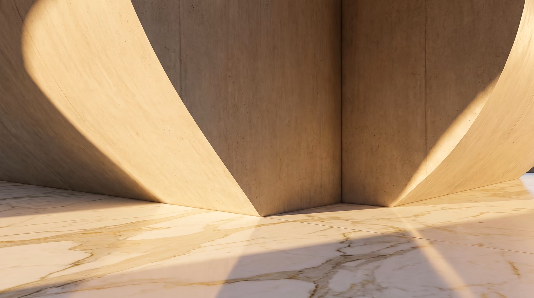 Abstract geometric detail of a building facade