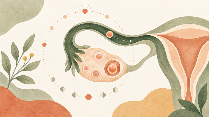 Illustration for IUI step 1: getting your timing right