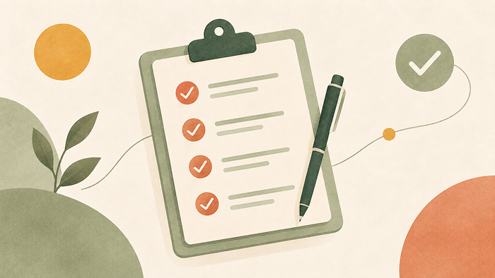 Illustration for fertility testing step 4: your written plan