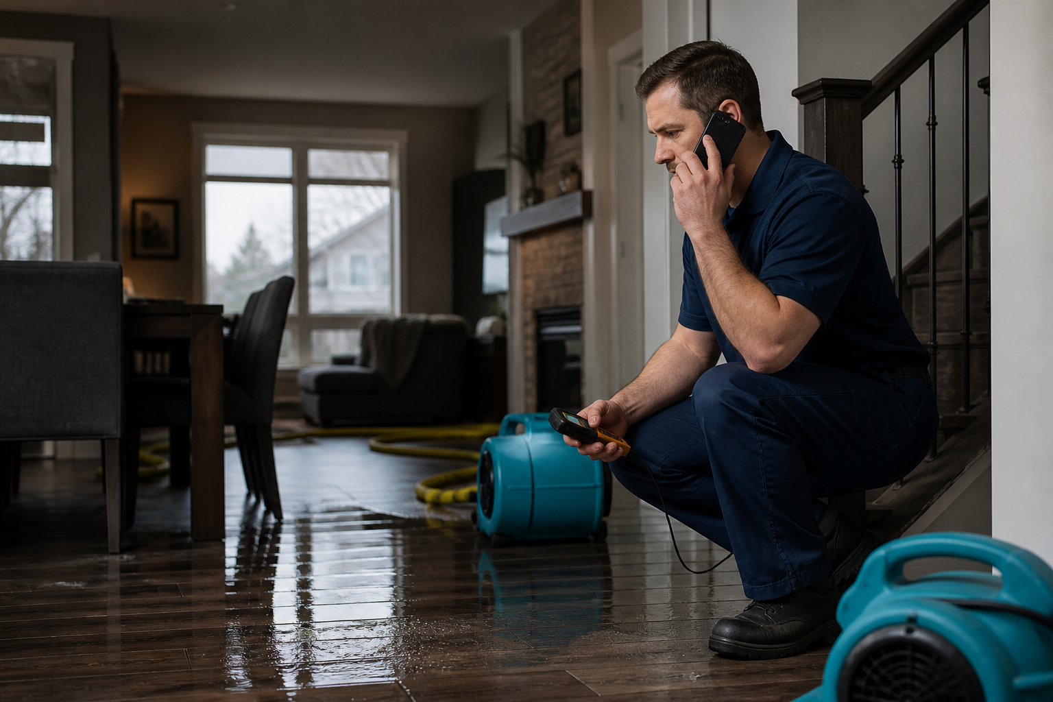 Call Calgary Water Restoration for emergency water damage help