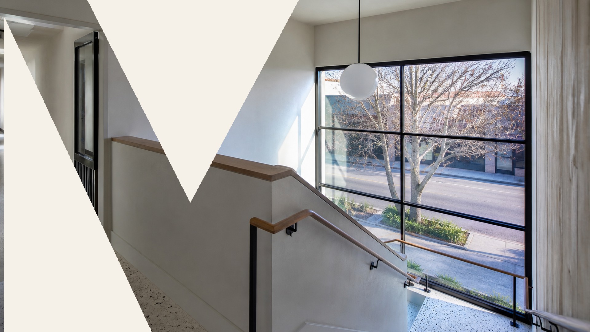 Office space within the mixed-use holding