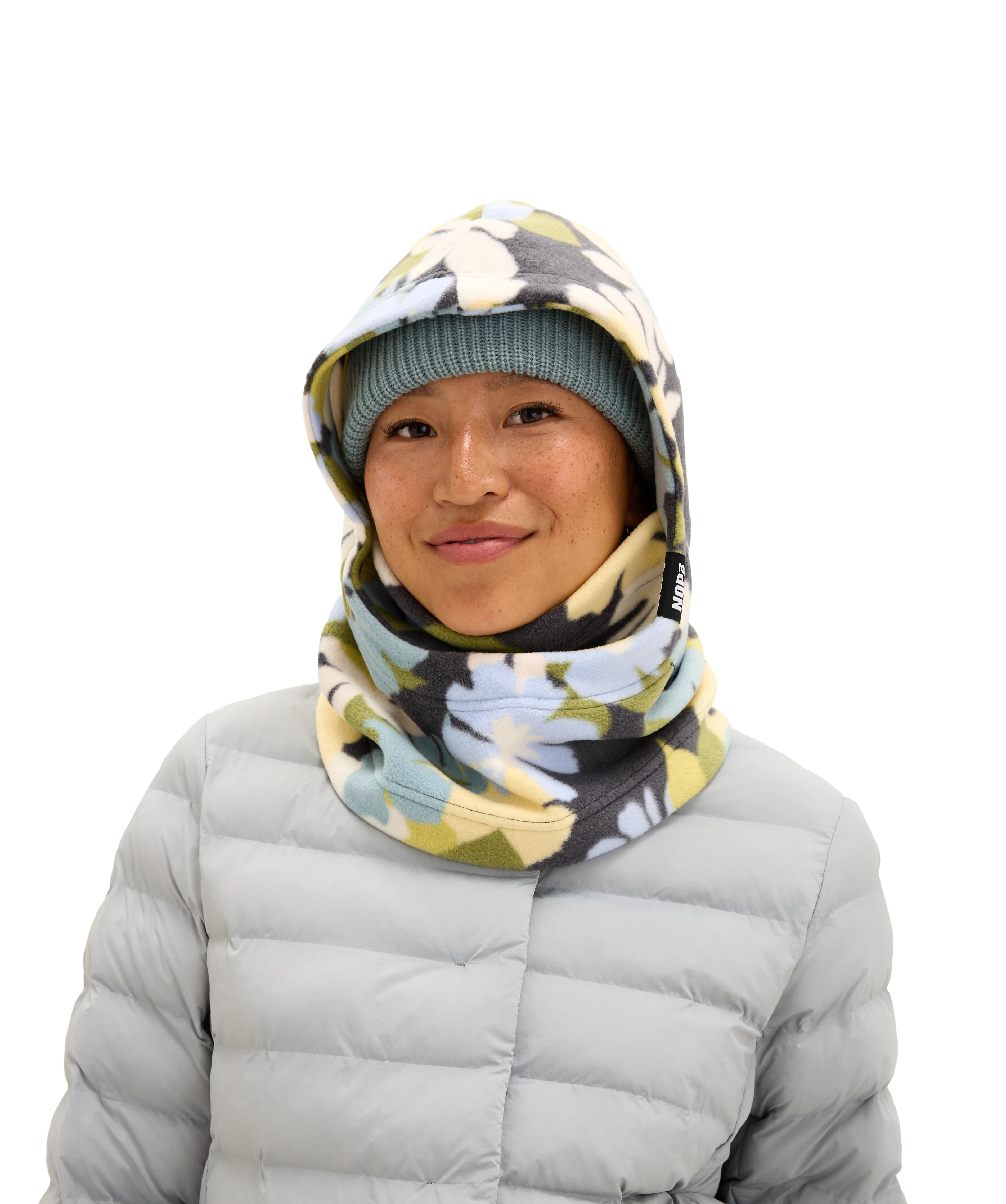 Capuche NOPé — camo bleu